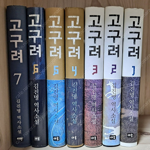 김진명 책 고구려등 34권