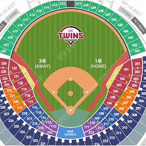 5/18 일 14시 잠실 LG트윈스 vs KT위즈 1루레드석