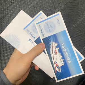 울릉도 크루즈 VIP 승선권 팝니다