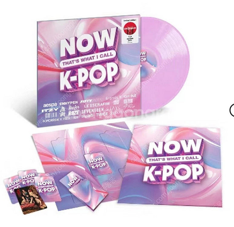 Now k-pop 한정판 엘피 lp 바이닐 에스파 세븐...--0