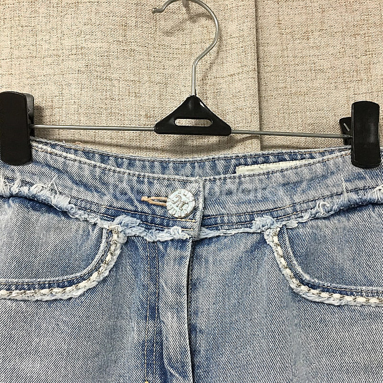 MINE 마인 21 체인장식 데님 팬츠 28--1