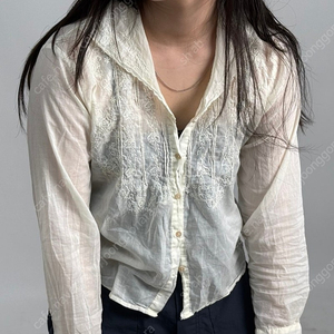 넬 샤인 자수블라(화이트)