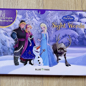 (새상품) 블루앤트리 겨울왕국 사이트워드 ( Frozen Sight Words)