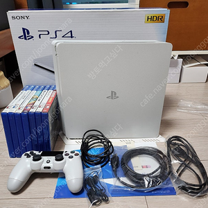 플스4(PS4) 슬림 500GB 화이트 및 타이틀