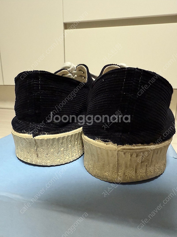 정품_꼼데가르송 스팔와트 코트 슈즈 블랙--1