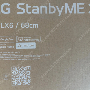LG 스탠바이미2 27LX6 새상품