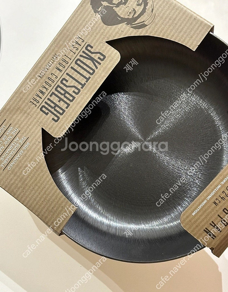 스코츠버그 24cm 철팬--0