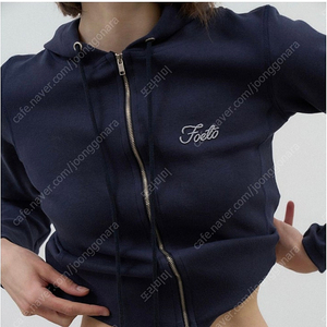 foeto 포에토 ave slim hoody 아베 슬림 후디(네이비) 택.포