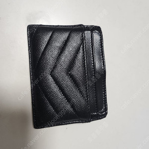입생로랑 카드지갑 은장