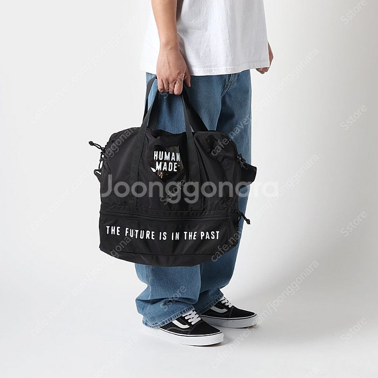 휴먼메이드 보스턴백 크로스백 겸용--0