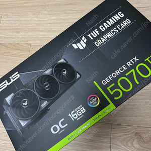 ASUS TUF GAMING RTX 5070ti 판매합니다