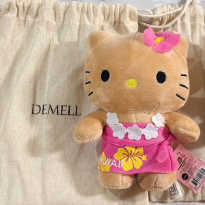 하와이 키티 인형 키링 (드멜 제작)