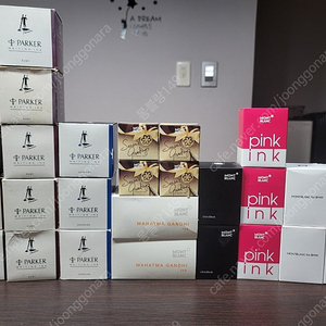 몽블랑 간디, BMW, 울트라 블랙, PINK, 파카 펜맨 사파이어, 루비, 모카, 에보니