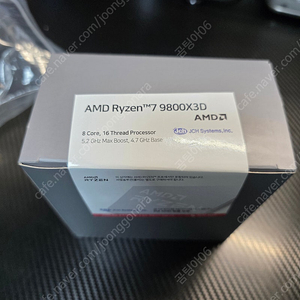 AMD 라이젠7 6세대 9800X3D X870E AORUS PRO ICE 제이씨현 판매 합니다
