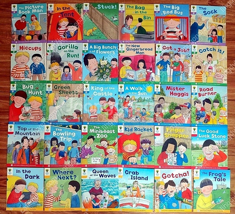 ort 옥스포드리딩트리 1+,2,3,4,5단계--0