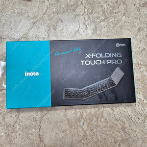 아이노트 x-folding Touch pro 블루투스 접이식 키보드 새제품