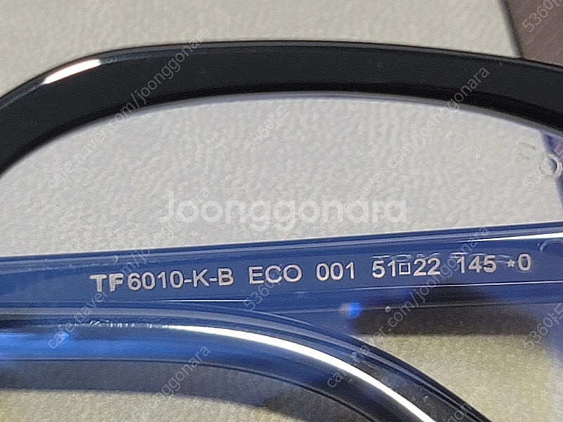 톰포드 뿔테 안경 새상품 TF 6010--2