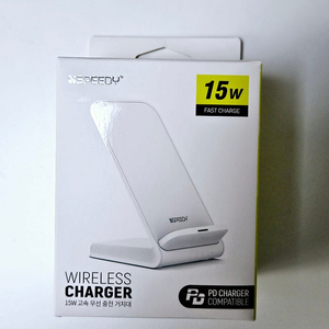 스피디 무선 충전기 15w, 충전기 케이블 커넥터
