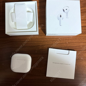 airpod 에어팟 4세대 ANC 노이즈캔슬링 모델