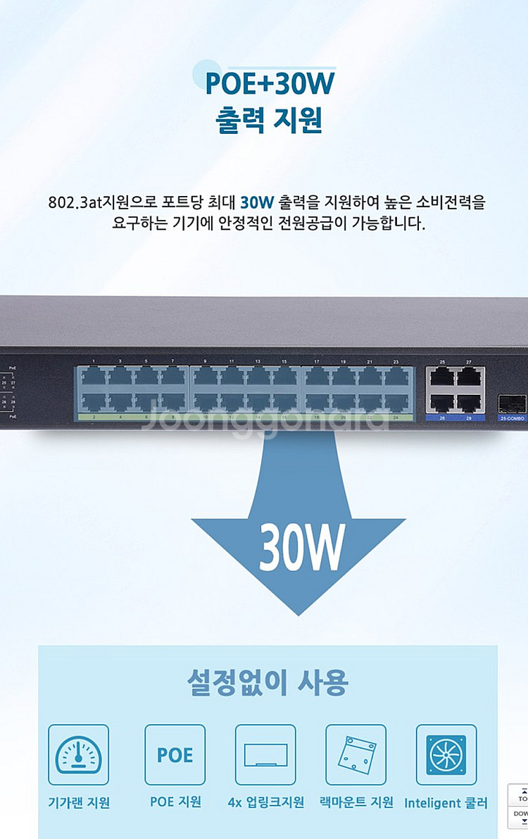 유비큐넷 STARLINK SL-POE3028GSFP P...--1