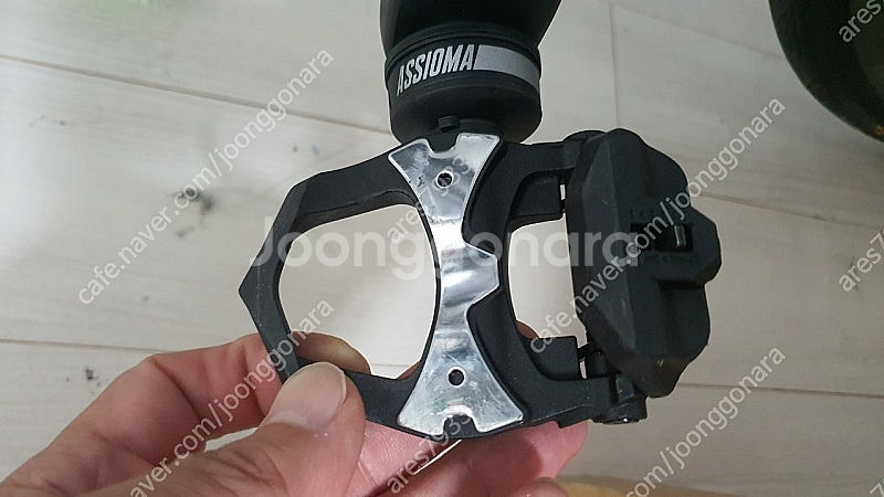 룩클릿 아시오마 자전거 아씨오마 듀오 양발형 파워미터 새상품급 클릿 추가--2