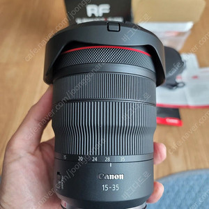 캐논 RF15-35mm f2.8 L 광각렌즈 판매합니다