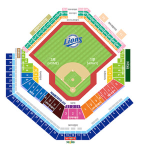 5/23(금) 기아 VS 삼성 1루 원정응원석 단석