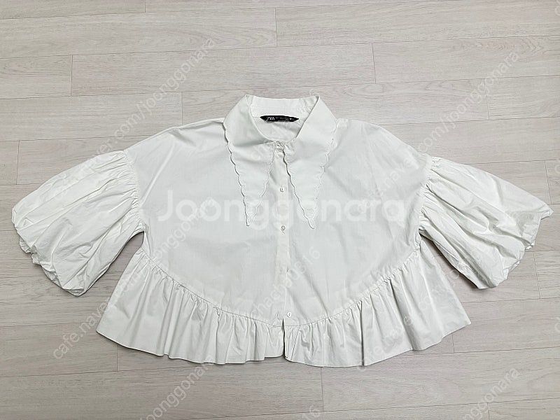 ZARA 자라 벌룬 블라우스 새상품--0
