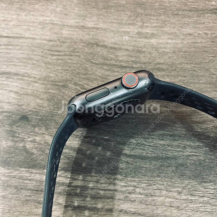 애플워치SE 나이키에디션 44MM 배터리84% 케이블 ...--2