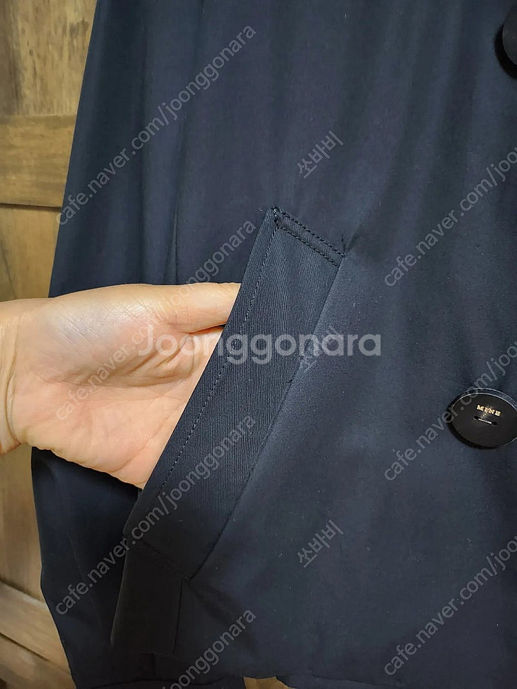 24ss 마인 숏 트렌치코트 팝니다--4