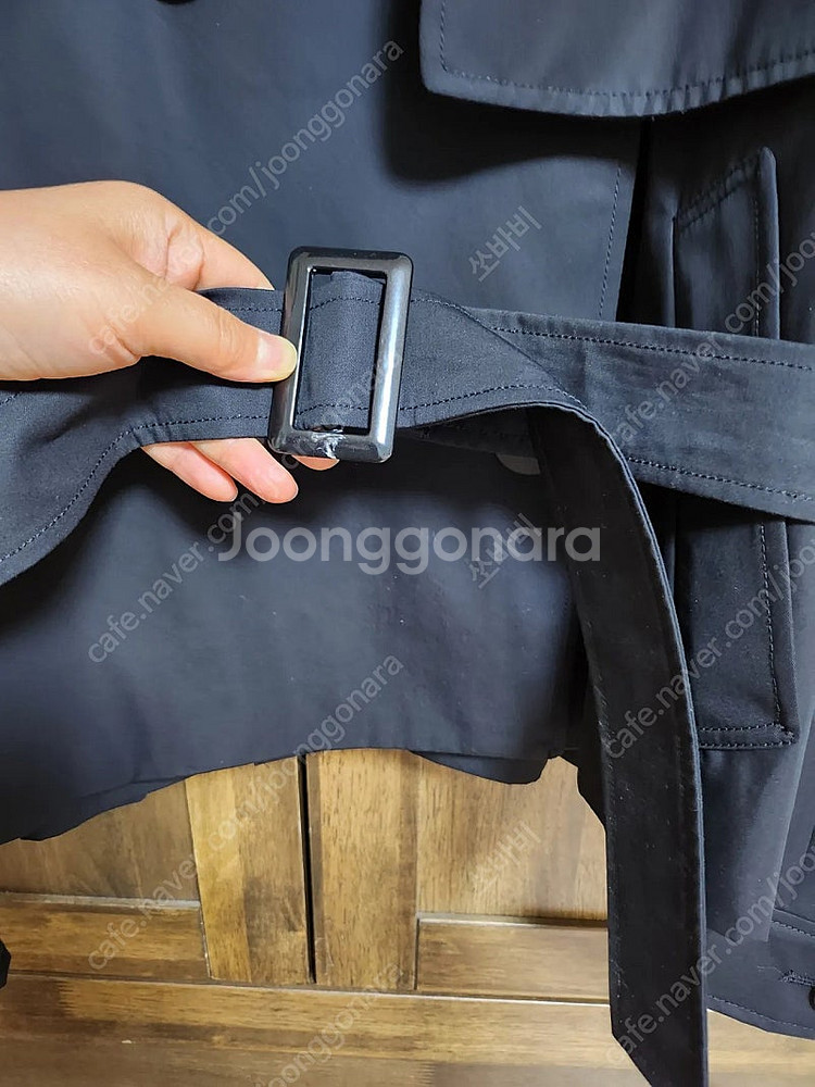 24ss 마인 숏 트렌치코트 팝니다--5