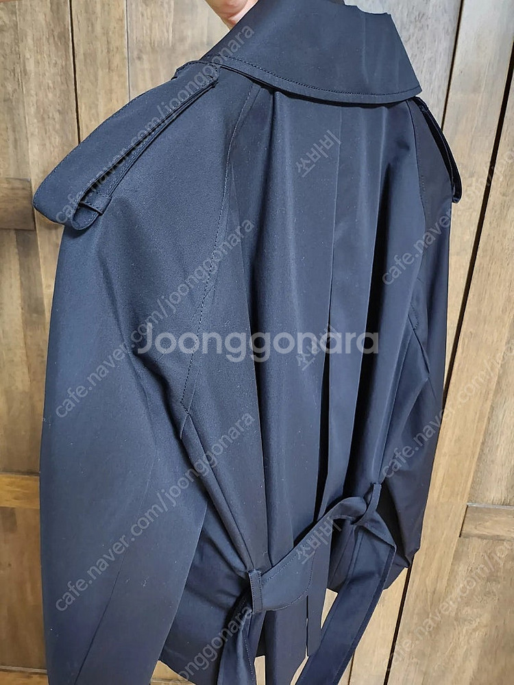 24ss 마인 숏 트렌치코트 팝니다--7