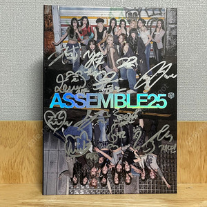 트리플에스 ASSEMBLE 25 / 전멤버 싸인반 CD (2종)