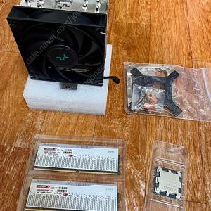 AMD 9600X, ag400 쿨러, ddr5 16g 6000hz x2 팝니다.