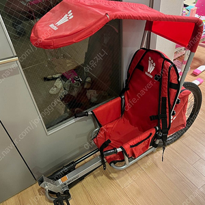 위후 아이고 자전거 트레일러 1인승