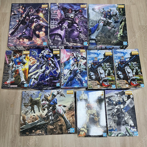 반다이 MG, RG 건담 및 1/444 미라쥬 미개봉품 판매