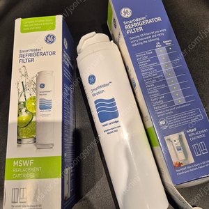 GE SmartWater MSWF 냉장고 필터 새상품