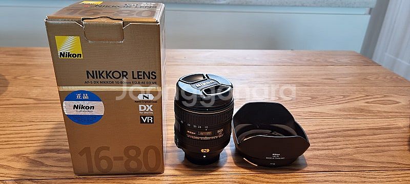니콘 af-s dx 16-80mm 1680n렌즈 팝니다--0
