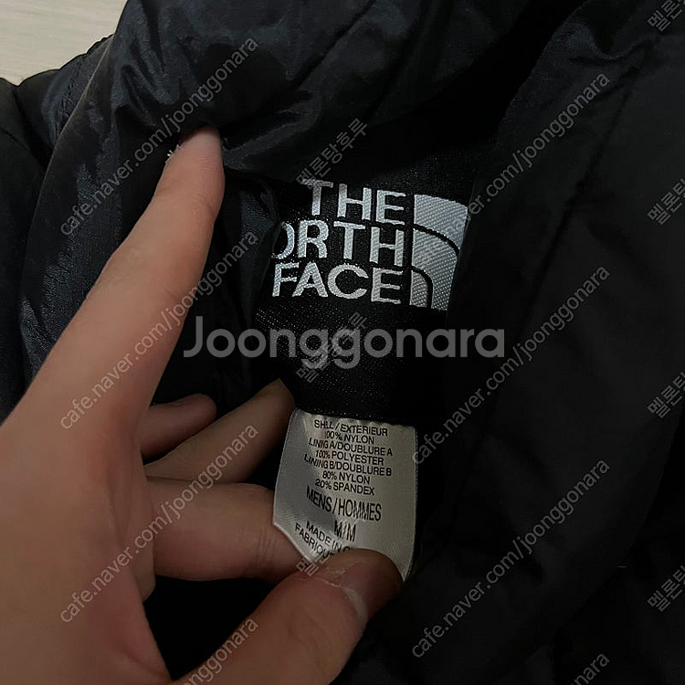 [M] 노스페이스 남성 오리지널 로고 다운 패딩 점퍼 ...--5