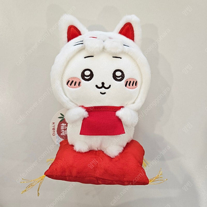 교토 후시미이나리 치이카와 모구모구 혼포 여우 방석 인형