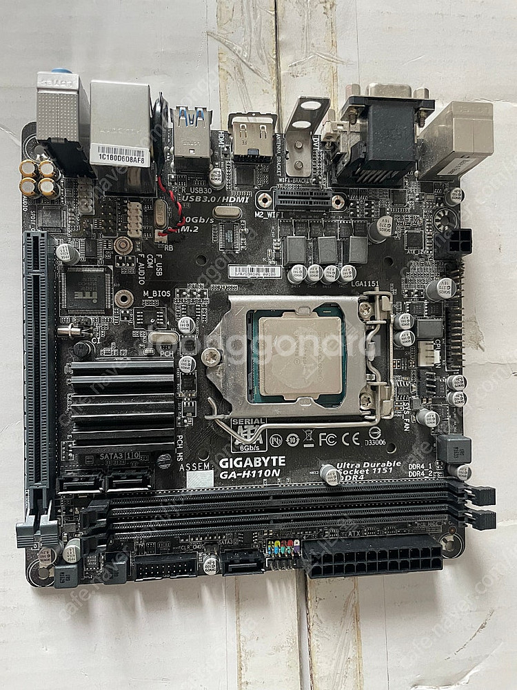 기가바이트 GA-H110N 메인보드 itx용 판매--0