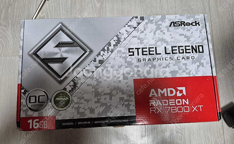 애즈락 asrock 라데온 7800xt 스틸레전드 화이...--2