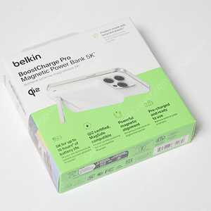 벨킨 Qi2 5000mAh 마그네틱 무선 충전 보조배터리 BPD006bt