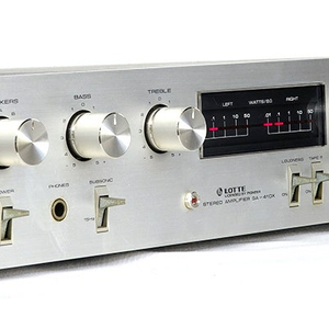 롯데 인티앰프 SX-410X, 인켈 SH-900 스피커