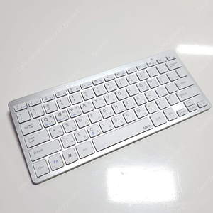 블루투스 무선 키보드 + 키스킨 COSY 코시 KB4001BT 화이트