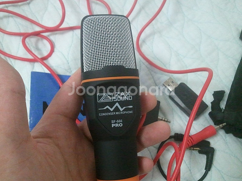 콘덴서 마이크 팝니다. 부산 해운대--1