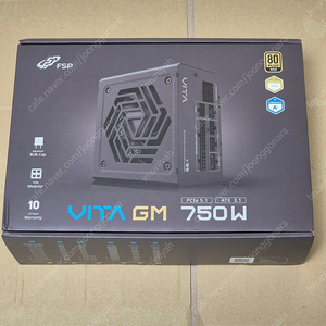 FSP 파워 풀 모듈러 VITA GM 750W 80PLUS Gold ATX 3.1 PC PSU