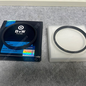 b+w basic 67mm 필터 2개 판매