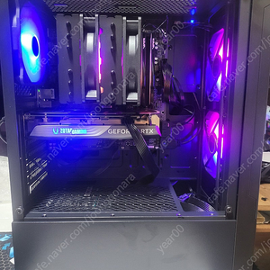 라이젠 9600X , RTX 4060Ti , 램 32GB , SSD 1TB 신품급 게이밍 컴퓨터 데스크탑 PC 팝니다.