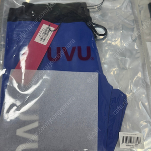 Uvu 하프타이즈 블루 L 사이즈 팝니다